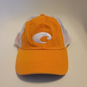 Costa Del Mar orange hat